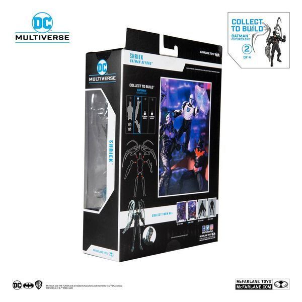 Колекційна фігурка DC Multiverse Build A Action Figure Shriek (Batman Beyond) 18 cm McFarlane Toys AF123 фото