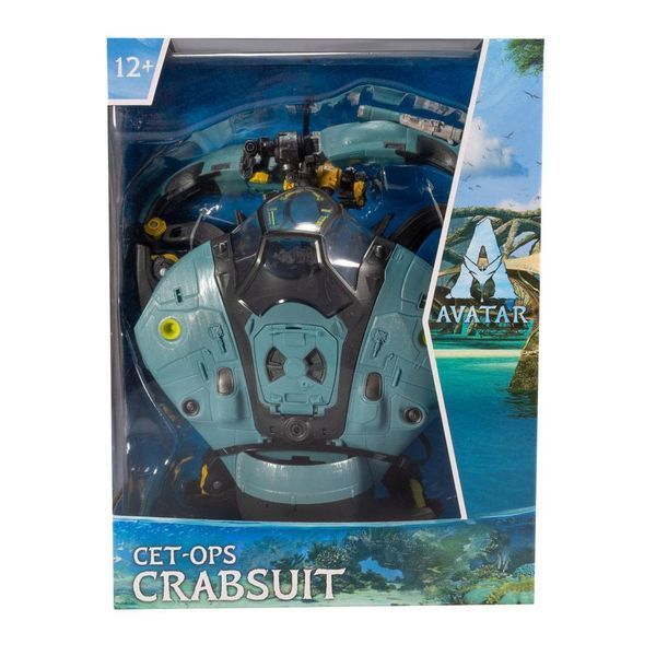 Коллекционная фигурка McFarlane Toys Avatar: Way of Water: Way of Water Megafig Action Figure CET-OPS Crabsuit 30 cm AF259 фото