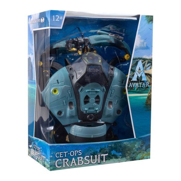 Коллекционная фигурка McFarlane Toys Avatar: Way of Water: Way of Water Megafig Action Figure CET-OPS Crabsuit 30 cm AF259 фото