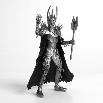 Коллекционная фигурка Саурон The Lord of the Rings BST AXN Action Figure Sauron 13 cm AF166 фото