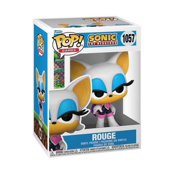 Колекційна фігурка Funko Sonic the Hedgehog POP! Games Vinyl Figure Rouge 9 cm AF381 фото