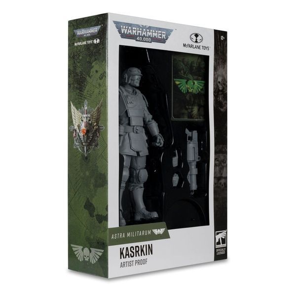 Коллекционная фигурка McFarlane Toys Warhammer 40,000 Action Figure Kasrkin (Astra Militarum) Artist Proof 18 cm AF254 фото