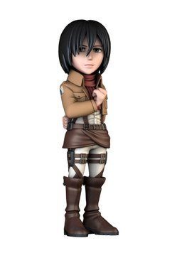 Колекційна фігурка Minix Attack on Titan: Wave 8 - Mikasa Ackerman 5 inch PVC Figure MNX008 фото