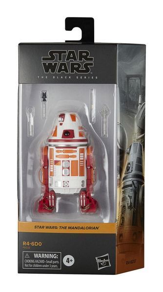 Колекційна фігурка Hasbro Star Wars: The Mandalorian Black Series Action Figure R4-6D0 15 cm AF387 фото