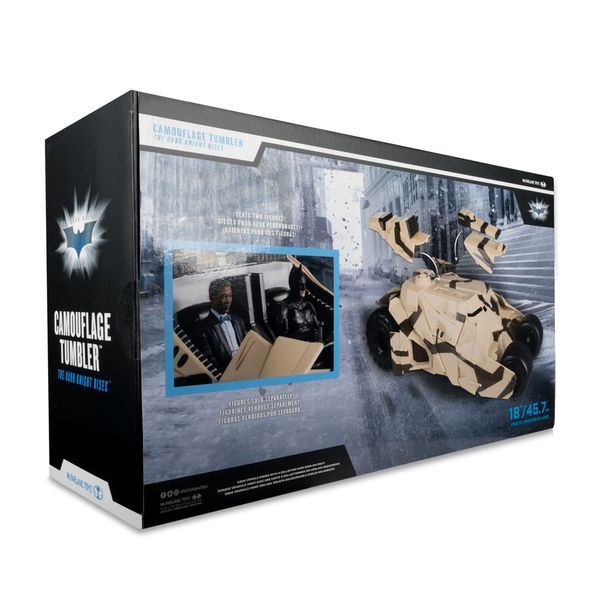 Коллекционная фигурка автомобиль McFarlane Toys DC Multiverse Vehicle Tumbler Camouflage (The Dark Knight Rises) (Gold Label) 45 cm AF260 фото