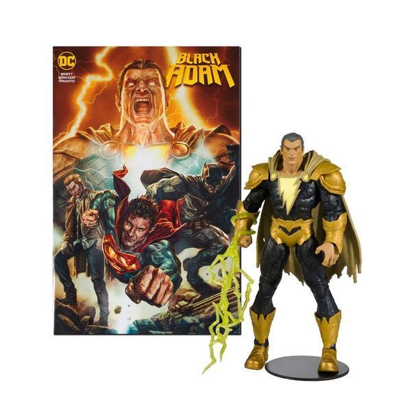 Колекційна фігурка DC Black Adam Page Punchers Action Figure Black Adam 18 cm McFarlane Toys AF124 фото