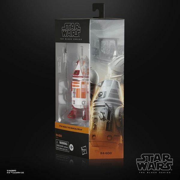 Колекційна фігурка Hasbro Star Wars: The Mandalorian Black Series Action Figure R4-6D0 15 cm AF387 фото