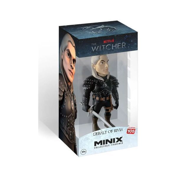 Коллекционная фигурка Minix The Witcher Minix Figure Geralt of Rivia 12 cm MNX0013 фото