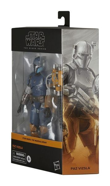 Колекційна фігурка Hasbro Star Wars: The Mandalorian Black Series Deluxe Action Figure Paz Vizsla 15 cm AF388 фото
