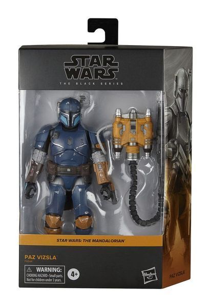 Колекційна фігурка Hasbro Star Wars: The Mandalorian Black Series Deluxe Action Figure Paz Vizsla 15 cm AF388 фото