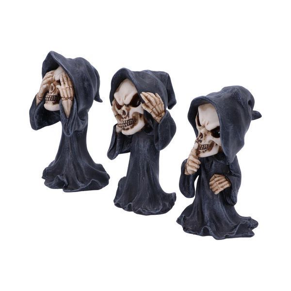 Декоративна статуетка фігурка &laquo;Три мудрі Женці&raquo; (Three Wise Reapers) Nemesis Now 11 см U5474T1 фото