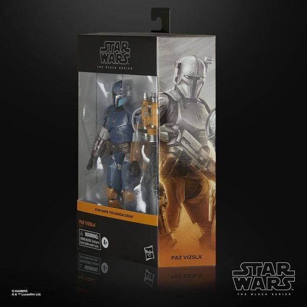 Колекційна фігурка Hasbro Star Wars: The Mandalorian Black Series Deluxe Action Figure Paz Vizsla 15 cm AF388 фото