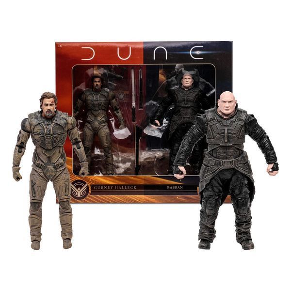 Колекційні фігурки Дюна (Dune), 2 фігурки, Dune: Part Two Action Figure 2-Pack Gurney Halleck & Rabban 18 см McFarlane Toys AF102 фото