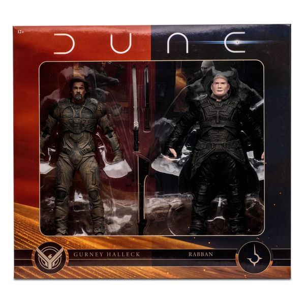 Колекційні фігурки Дюна (Dune), 2 фігурки, Dune: Part Two Action Figure 2-Pack Gurney Halleck & Rabban 18 см McFarlane Toys AF102 фото