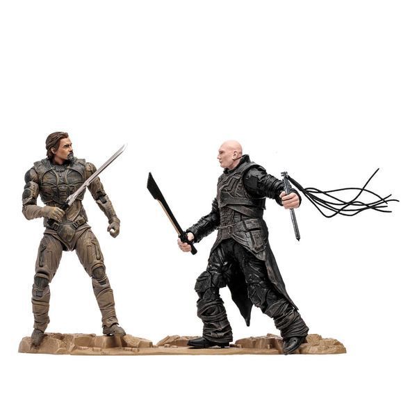 Колекційні фігурки Дюна (Dune), 2 фігурки, Dune: Part Two Action Figure 2-Pack Gurney Halleck & Rabban 18 см McFarlane Toys AF102 фото
