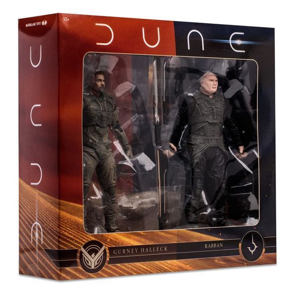 Колекційні фігурки Дюна (Dune), 2 фігурки, Dune: Part Two Action Figure 2-Pack Gurney Halleck & Rabban 18 см McFarlane Toys AF102 фото