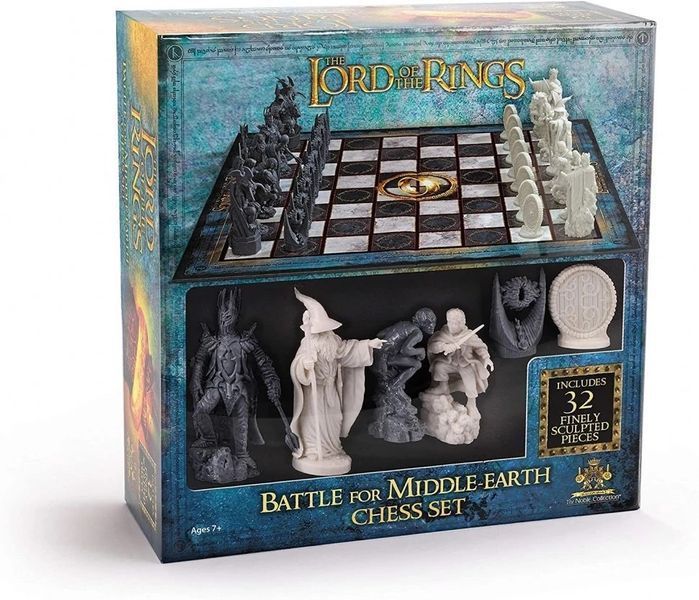 Шахи The Lord of the Rings - Chess Set Battle for Middle-Earth The Noble Collection bf15 фото