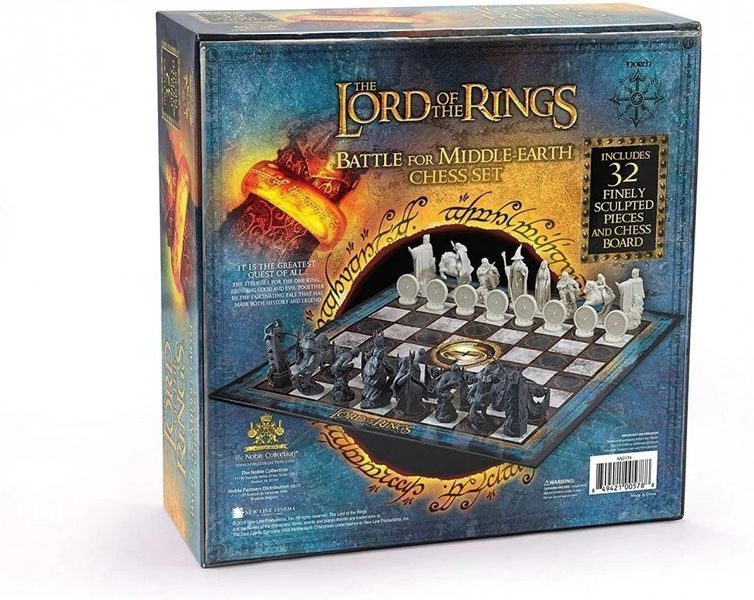Шахи The Lord of the Rings - Chess Set Battle for Middle-Earth The Noble Collection bf15 фото
