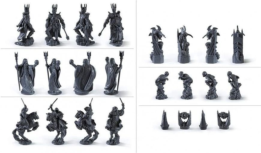 Шахи The Lord of the Rings - Chess Set Battle for Middle-Earth The Noble Collection bf15 фото
