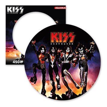Пазл NMR Distribution KISS: Destroyer Picture Disc Jigsaw Puzzle 450 Piece puzz26 фото