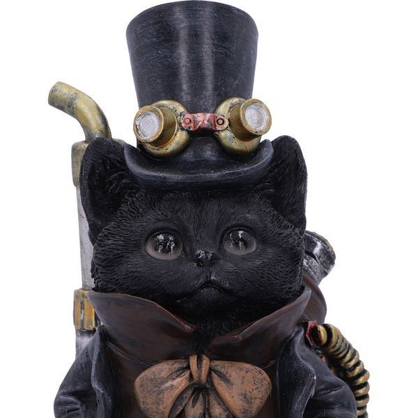 Декоративна статуетка фігурка &laquo;Кіт-майстер&raquo; (Steamsmith's Cat) Nemesis Now 19,5 см U5842U1 фото