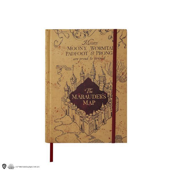 Блокнот A5 Harry Potter Marauder's Map Cinereplicas HPE60553 фото