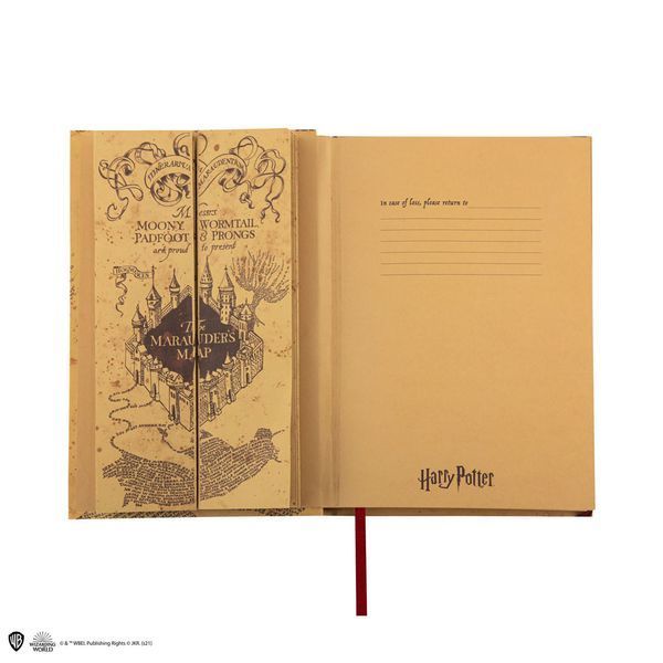 Блокнот A5 Harry Potter Marauder's Map Cinereplicas HPE60553 фото