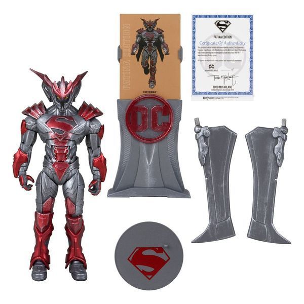 Колекційна фігурка Супермен DC Multiverse Action Figure Superman Unchained Armor (Patina) (Gold Label) 18 cm  McFarlane Toys AF126 фото