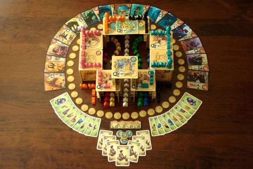 Настільна гра П'ять Каст (Five Tribes) 136 фото