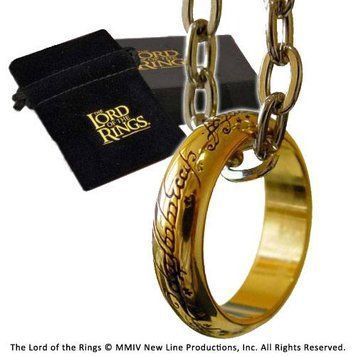 Перстень - Володар Перснів Noble Collection Lord of the Rings Ring The One Ring (gold plated) NOB002 фото