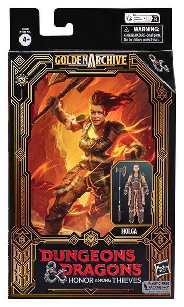 Коллекционная фигурка Dungeons & Dragons: Honor Among Thieves Golden Archive Action Figure Holga 15 cm AF146 фото