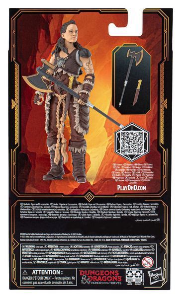 Коллекционная фигурка Dungeons & Dragons: Honor Among Thieves Golden Archive Action Figure Holga 15 cm AF146 фото