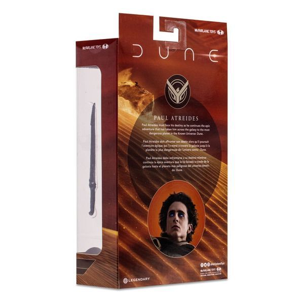 Колекційна фігурка Дюна: Частина друга Фігурка Пол Атрід Dune: Part Two Action Figure Paul Atreides 18 см McFarlane Toys AF104 фото