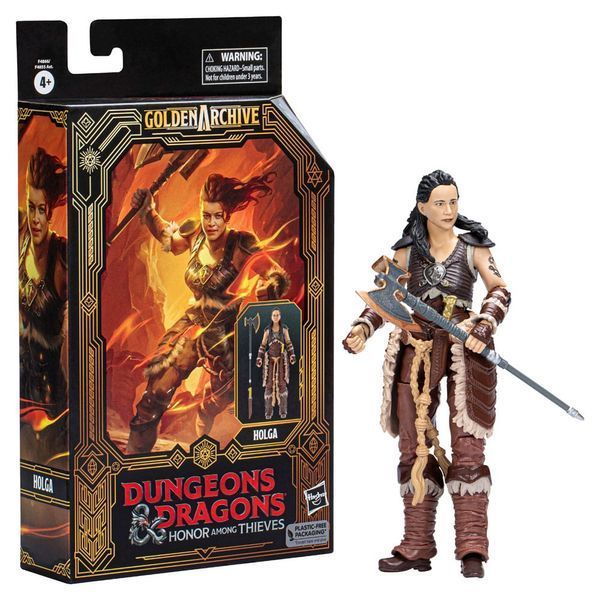 Коллекционная фигурка Dungeons & Dragons: Honor Among Thieves Golden Archive Action Figure Holga 15 cm AF146 фото