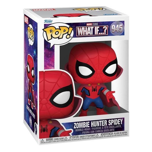 Колекційна фігурка Funko Marvel What If...? POP! TV Vinyl Figure Zombie Hunter Spidey 9 cm AF3801 фото