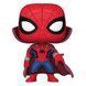 Колекційна фігурка Funko Marvel What If...? POP! TV Vinyl Figure Zombie Hunter Spidey 9 cm AF3801 фото 1
