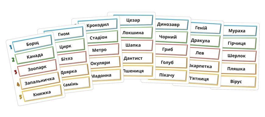 Настільна гра Одним словом (Just One) 137 фото